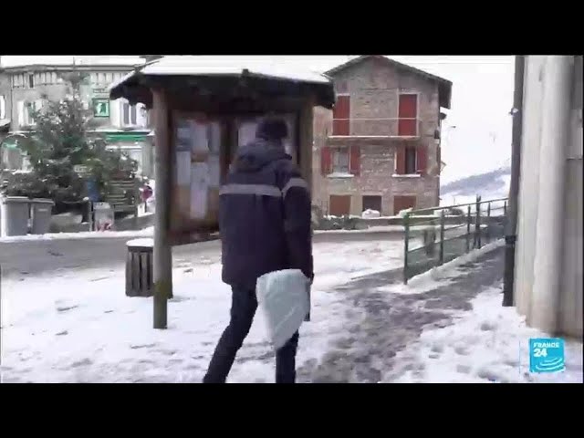 Le froid s'accentue en France, avec des températures ressenties allant jusqu'à -10 °C