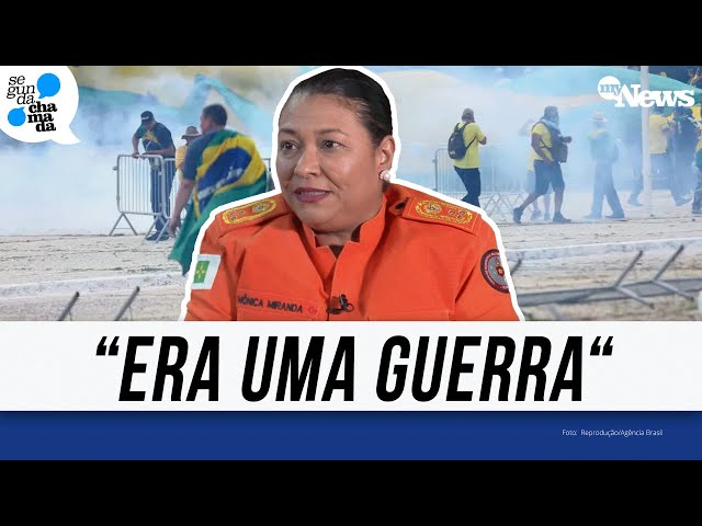 Comandante dos Bombeiros do DF revela o que sentiu ao ver cenas de destruição no 8 de janeiro