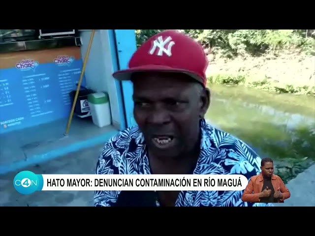 Hato Mayor: Denuncia contaminación en Río Maguá |