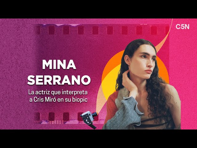 ENTREVISTA a MINA SERRANO , que ENCARNA A CRIS MIRÓ en su BIOPIC