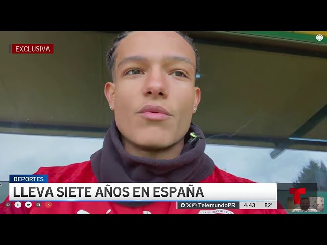 El boricua Leandro Antonetti habla sobre su gol ante el Atlético de Madrid