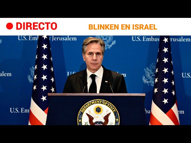 ISRAEL: BLINKEN insiste a NETANYAHU en la necesidad de lograr una "PAZ DURADERA" | RTVE No