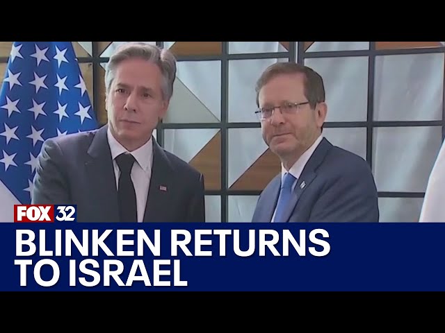 Blinken returns to Israel to prevent further conflict