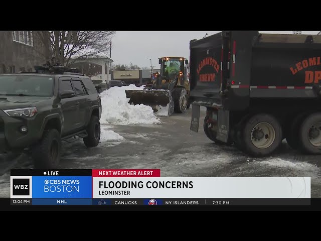 Leominster prepares for incoming storm amid flooding concerns