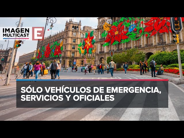 ⁣Circuito del Zócalo CDMX será peatonal y dirá adiós a autos