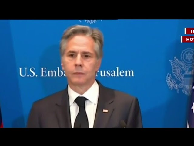 Israël/Hamas : Conférence de presse d'Antony Blinken