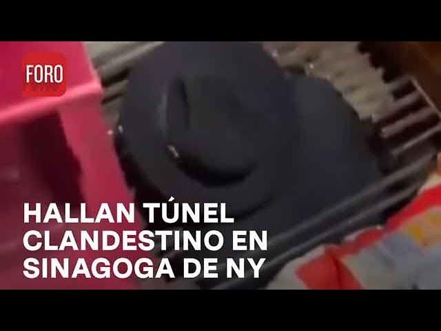 Hallan túnel clandestino en sinagoga en Nueva York, EUA - Las Noticias