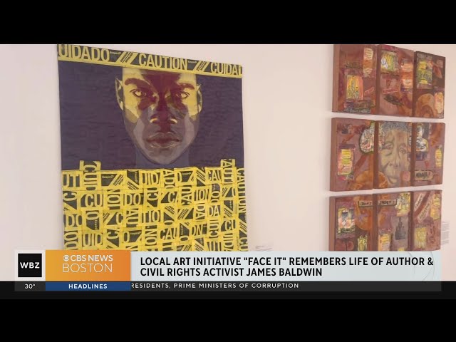 Boston art exhibit remembers life of civil rights activist James Baldwin