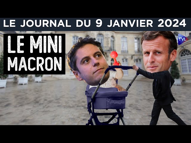 Macron - Attal : le nouveau couple au pouvoir - JT du mardi 9 janvier 2024