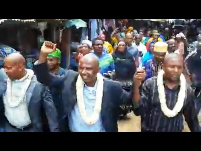 Vote2024 Candidat du Juwa Docteur Salim issa à Moheli pour sa campagne | Al Comorya