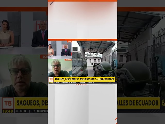 Chileno relata dramáticas horas en medio de crisis en Ecuador