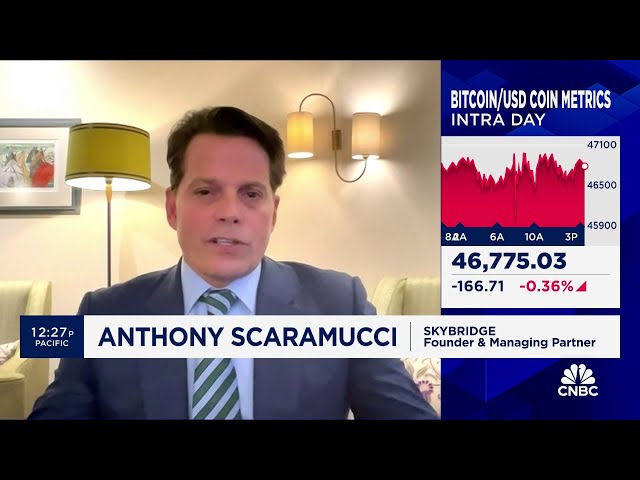 Skybridge's Anthony Scaramucci is bullish on Bitcoin, based on ETF approval expectation