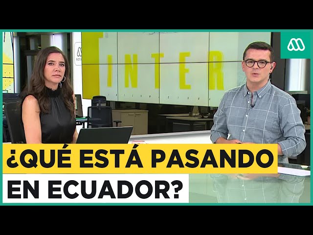 ¿Qué está pasando en Ecuador?: Encapuchados se toman canal de televisión