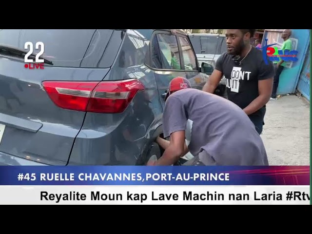 Reyalite Moun kap Lave Machin nan Laria #Rtvc #22Live #MS