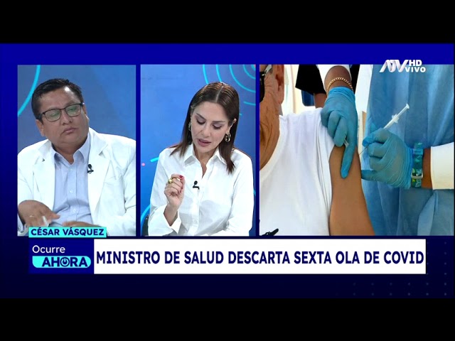 César Vásquez: "Mayores de 65 años necesitan dosis de refuerzo"