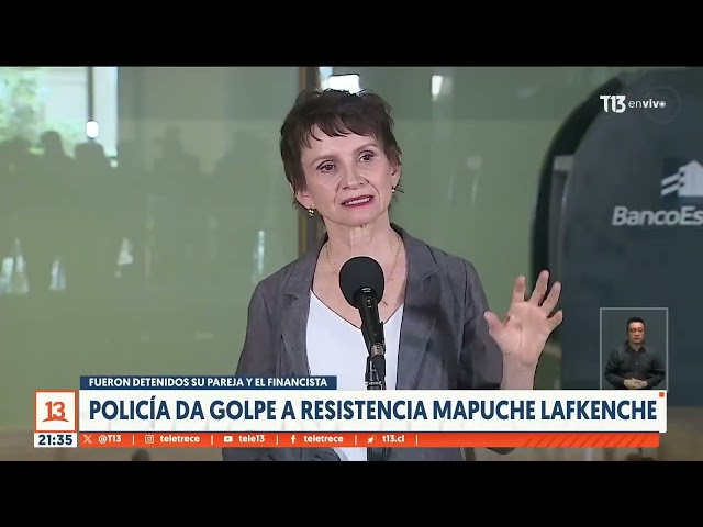 Policía da golpe a resistencia mapuche Lafkenche