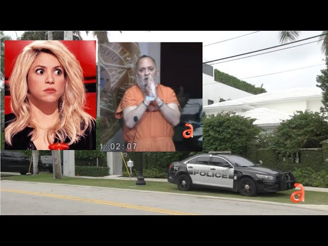 Sospechoso de acosar a Shakira fue arrestado afuera de la casa de la cantante en Miami Beach