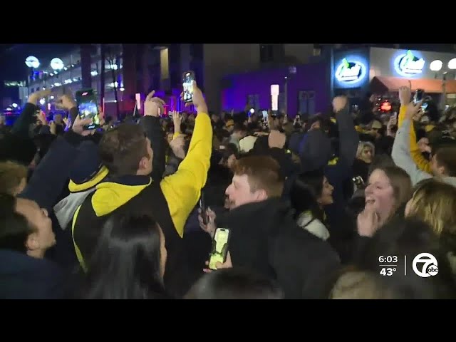 Despite vandalism, chaos in streets Ann Arbor police 'extremely pleased' with U-M celebrat