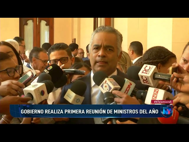 Presidente Abinader encabeza primer Consejo de Ministros y Directores del año 2024