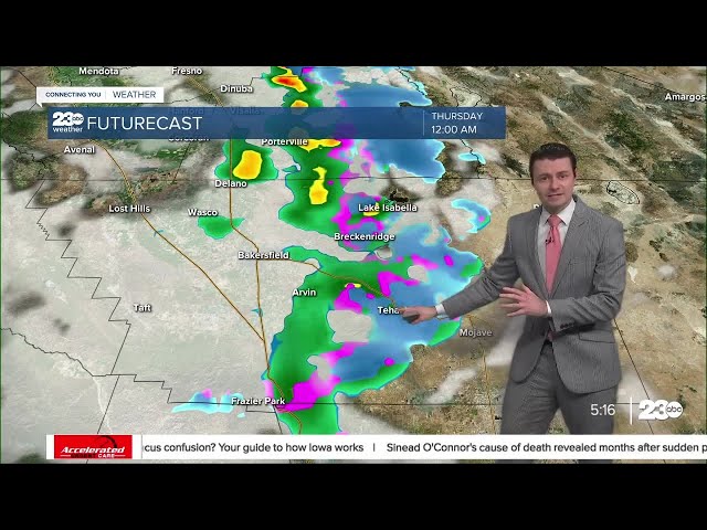 23ABC Evening weather update January 9, 2023