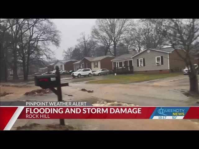 Rock Hill residents cautious as flood water rises