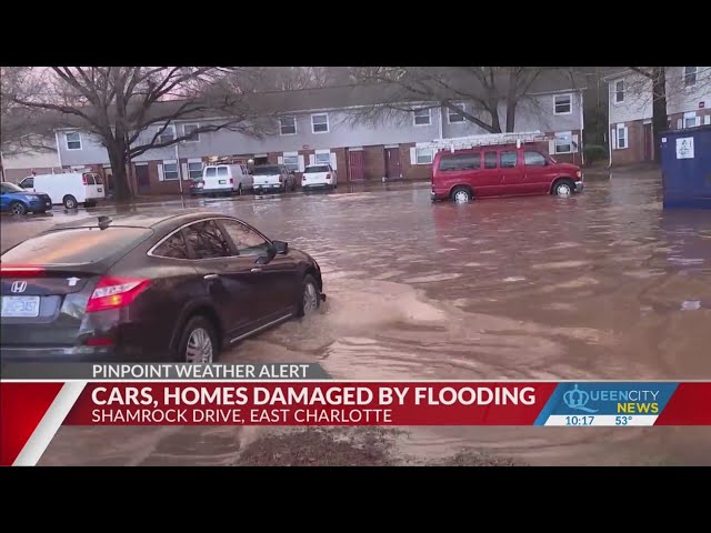 Man heard screaming ‘my car is being swept away’ in east Charlotte water rescue