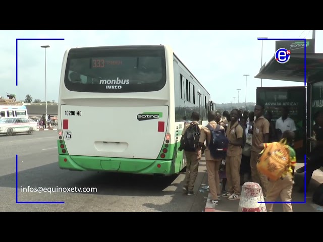 CAN 2023: LES TRANSPORTS URBAINS À YAMOUSSOUKRO - EQUINOXE TV