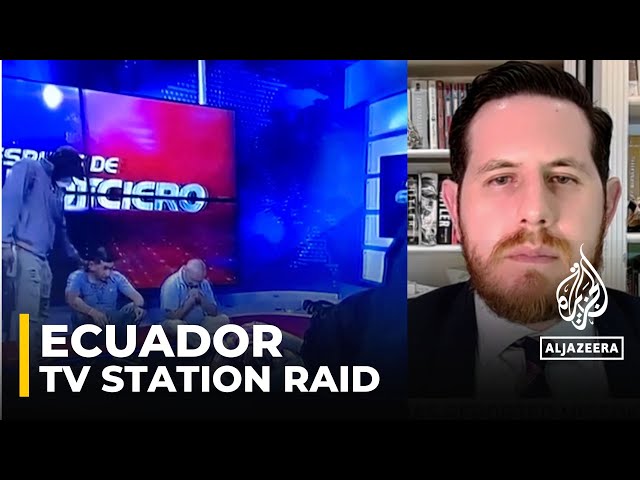 Ecuador TV raid: Gunmen storm TV station live on air