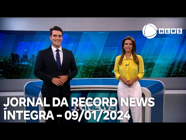 Jornal da Record News - 09/01/2024