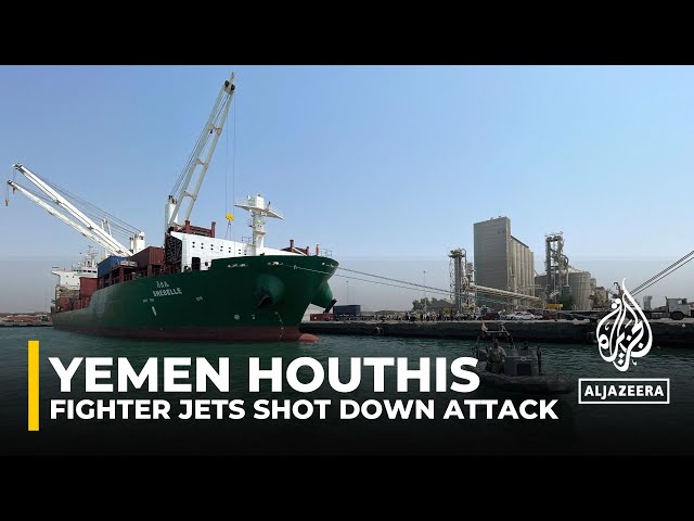 US military says 18 Houthi attack drones, anti-ship missiles shot down over Red Sea