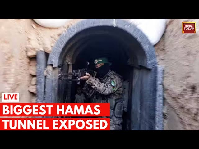 Israel Palestine War Update LIVE: Underground Tunnel Network Of Gaza | India Today LIVE