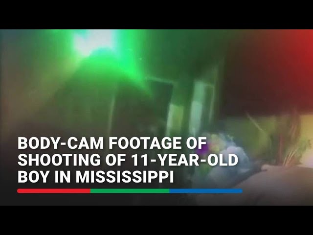 Mississippi authorities release footage of shooting of 11-year-old boy