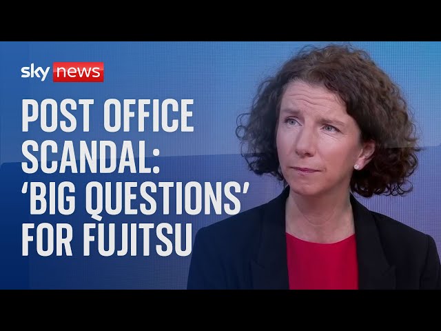 Post Office Scandal: 'Big questions' for Fujitsu - Labour