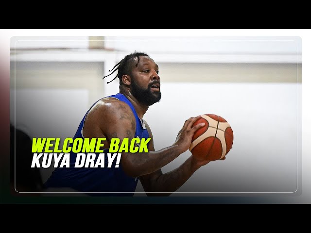 Andray Blatche relishes return to the Philippines