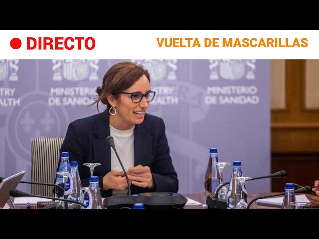 MASCARILLAS  EN DIRECTO: La ministra de SANIDAD explica la OBLIGATORIEDAD en CENTROS SANITARIOS