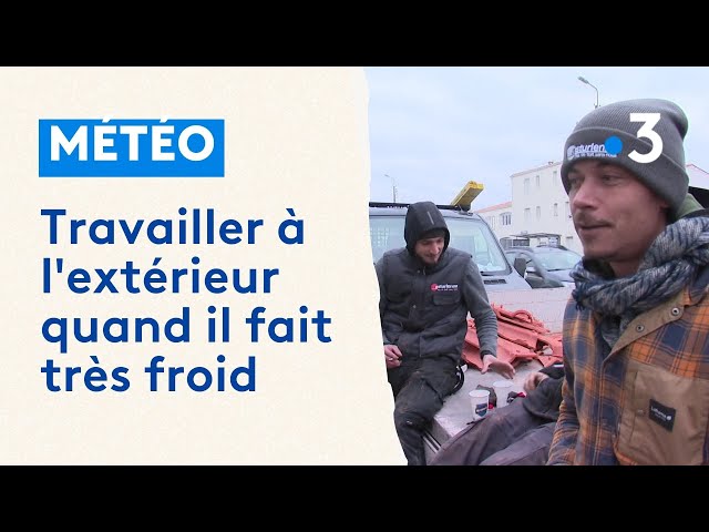 Travailler à l'extérieur quand il fait très froid