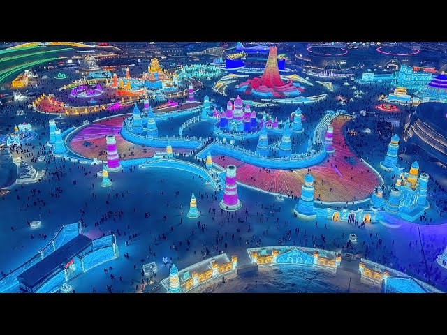 Live: Harbin Ice and Snow World wows visitors with spectacular sculptures – Ep. 5