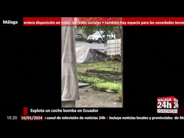 Noticia - Explota un coche bomba en Ecuador