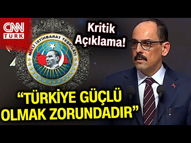 SON DAKİKA!MİT Başkanı İbrahim Kalın'dan Çok Net Mesaj! "Hiçbir İhanet Cezasız Kalmayacak!