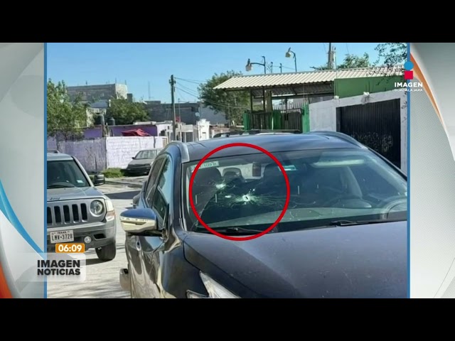 ¡Se salvan de milagro! tras una balacera en Reynosa, Tamaulipas