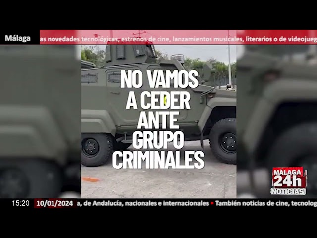 Noticia - Detenidos los asaltantes de la televisión de Ecuador