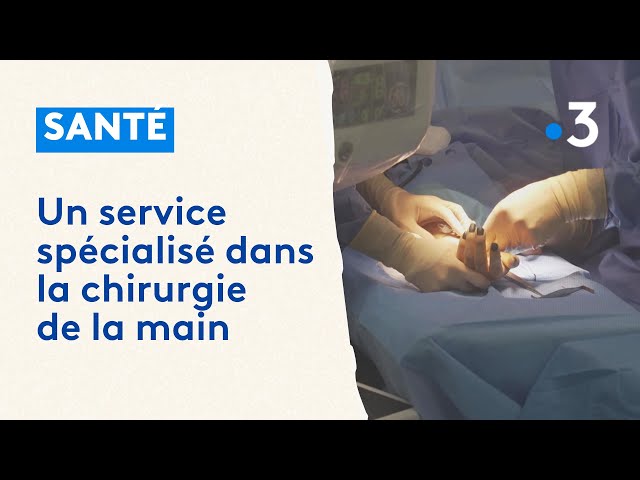 Un service spécialisé dans la chirurgie de la main à Bordeaux