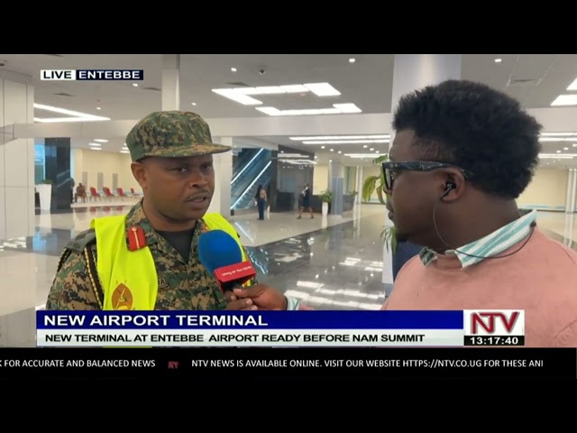 New terminal at Entebbe  airport ready before NAM summit