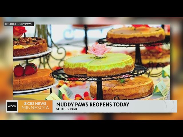 Muddy Paws Cheesecake reopens in St. Louis Park