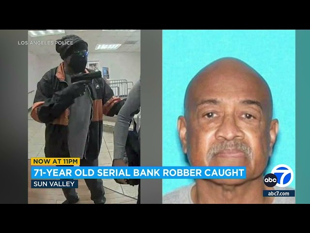 Convicted bank robber arrested in Sun Valley bank robbery