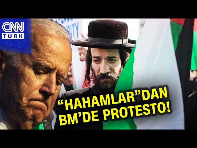 Joe Biden'a "HAHAM" Şoku! ABD'li Yahudiler "Gazze" İçin Ayaklandı... #