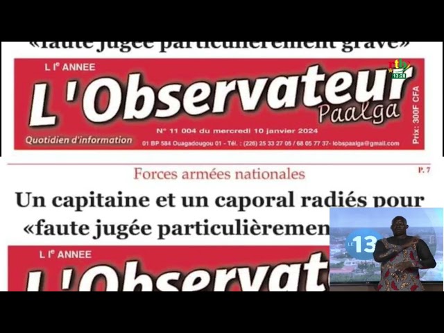 Revue de presse