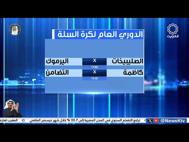 الصليبيخات يلتقي اليرموك وكاظمة يواجه التضامن بافتتاح منافسات القسم الثاني للدوري العام لكرة السلة