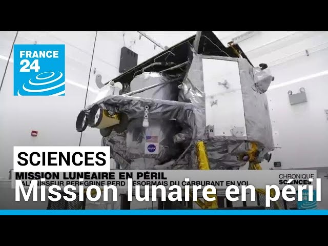 Mission lunaire en péril : l'alunisseur Peregrine perd désormais du carburant en vol • FRANCE 2