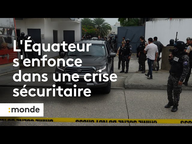 L'Équateur s'enfonce dans une crise sécuritaire